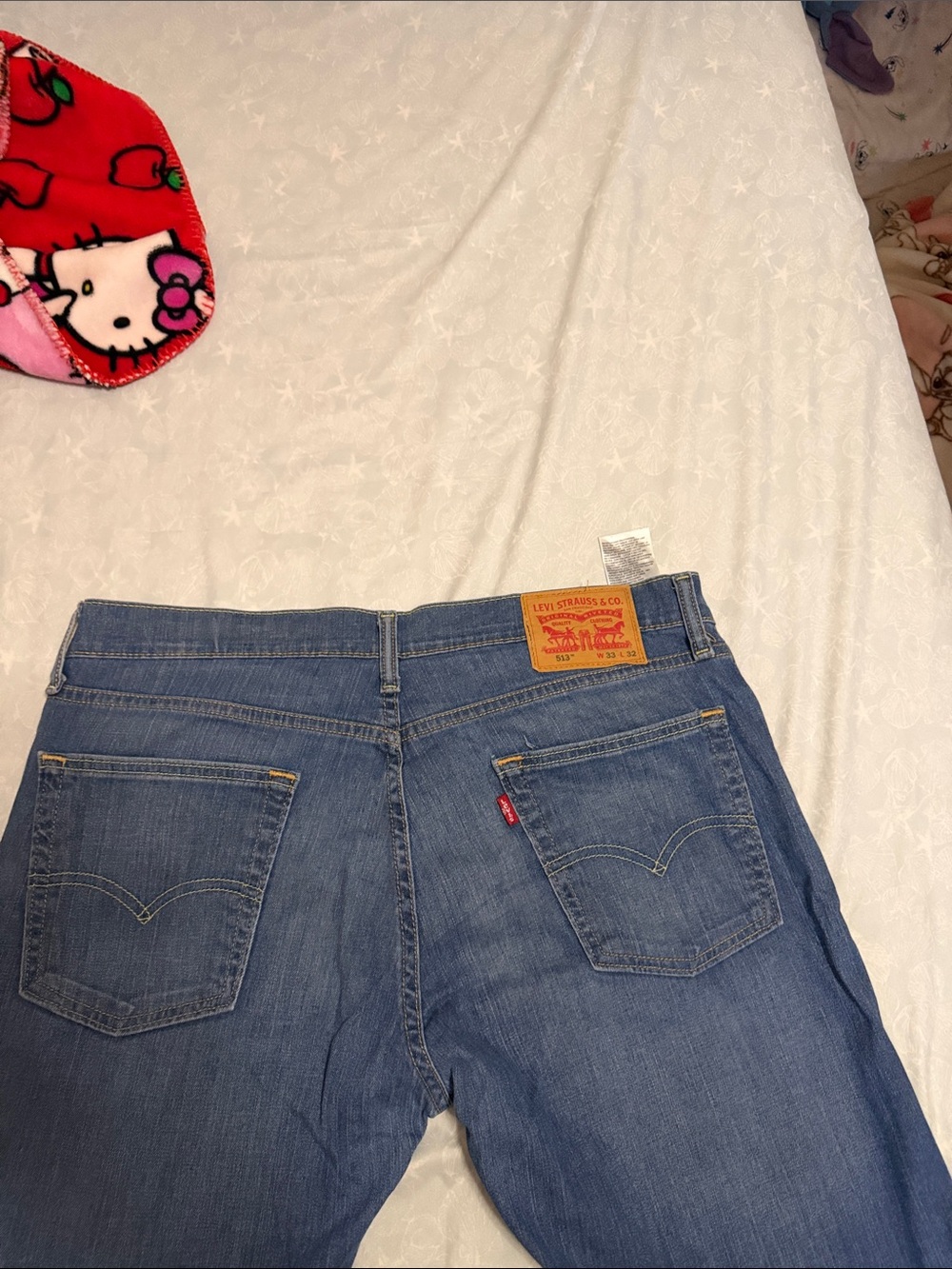 Levi's Blue Denim Jeans with Red Tab